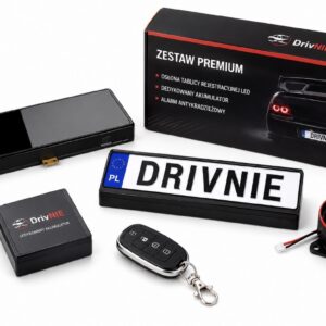 Osłona tablicy rejestracyjnej premium DRIVNIE BOX